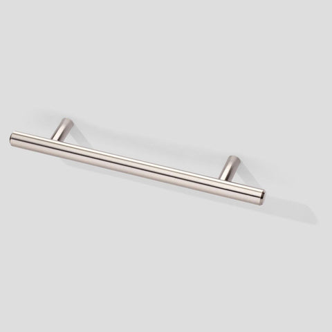 Handle style 322 - T-bar Ø12mm, Steel, Brushed Nickel