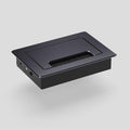 Luna cable entry, Soft-close, aluminium - Gunmetal