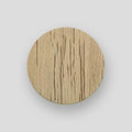 Screw covers, stick-on, Woodgrain - Natural Oak, Ø15mm, 96 pcs [1 sheet]