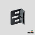 Hettich SlideLine 55 Plus – Accessories Compatible parts for sliding door optimisation Small accessories for optimising cabinet function with Hettich SlideLine 55 Plus systems. These components enhance door positioning, closing behaviour, and user comfort