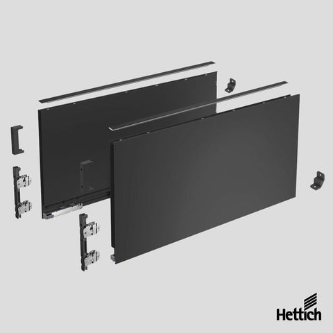 Hettich AvanTech YOU drawer, Anthracite, no runners