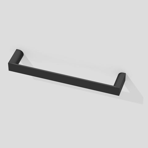 Handle Style 343.B – 12mm Wide ‘Flat D’, Matt Black
