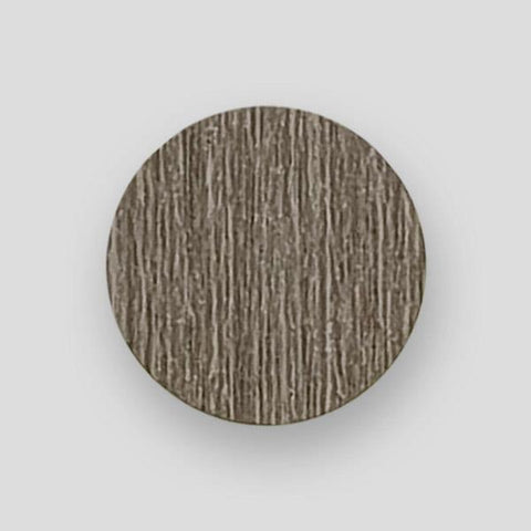 Screw covers, stick-on, Woodgrain - Taupe Oak, Ø15mm, 96 pcs [1 sheet]