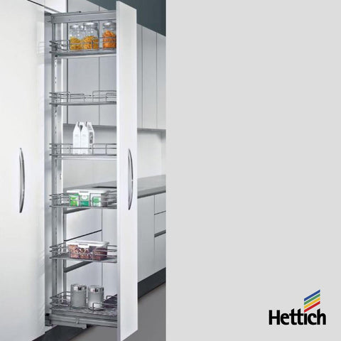 Pull-out pantry, soft-close