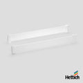 Hettich Atira TopSide Add-On Set – White The Hettich Atira TopSide Add-On Set in White is a smart accessory designed to extend the side height of your Atira drawer system, creating additional containment and a more premium, enclosed drawer appearance. Ide