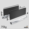 Hettich AvanTech YOU Drawer, Actro Silent 70kg, Anthracite The Hettich AvanTech YOU Drawer Set in Anthracite with Actro Silent 70kg runners is engineered for high-performance and premium aesthetics. With its sophisticated anthracite finish and minimalist