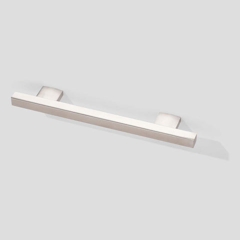 Handle style 315 - Square T-bar, Hollow, Brushed stainless steel