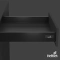 Hettich Atira Drawer – 30kg Silent – Anthracite The Hettich Atira 30kg Silent Drawer Set in Anthracite offers premium functionality with a bold, modern aesthetic. Designed for smooth and quiet operation, it features soft-close Silent System runners, a ful