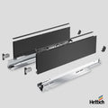 Hettich AvanTech YOU Drawer – Anthracite, Actro Silent 40kg The Hettich AvanTech YOU Drawer in Anthracite with Actro Silent 40kg runners delivers elegant design and advanced performance in one complete system. With its deep anthracite finish and ultra-sli