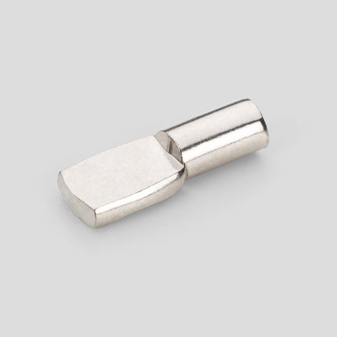 Shelf support, Full metal, Straight flat type, no offset - Pack 100
