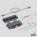 Hettich AvanTech YOU Illumination Inlay Drawer Side Stunning accent lighting for AvanTech YOU Can optionally be retrofitted Diffuse light, colour temperature 4000K 1 set per drawer, including 1 rechargeable battery pack Automatic illumination when opening