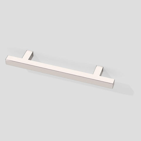 Handle style 311 - Square T-bar, Hollow, Brushed stainless steel