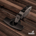 Hettich Sensys Hinge – Obsidian Black, 110° Opening, Full Overlay Premium Obsidian Black Sensys hinge with soft-close functionality and 110° opening angle. Designed for full overlay doors, this hinge combines high performance with a luxurious matte black