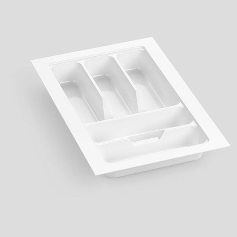 KitchenLibrary Cutlery Tray – White