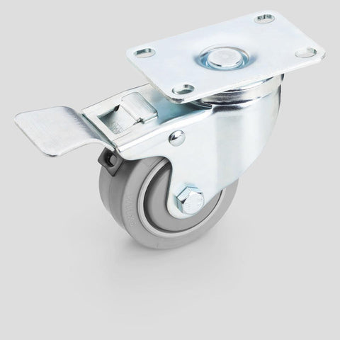 Swivel Castor – 100kg Load, 107mm Height
