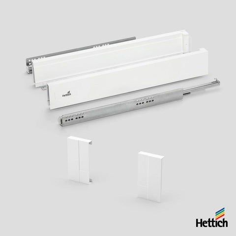 Hettich Atira internal Drawer Set, 30kg, Silent, White