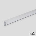 Hettich Wing 77 – Track (Top & Bottom) For folding sliding door applications (3,200mm lengths) For screwing on, screw on positions predrilled Length 3200 mm Aluminium, silver anodised