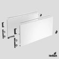 Hettich AvanTech YOU Drawer, White, No Runners The Hettich AvanTech YOU Drawer in White delivers cutting-edge German design with unmatched precision and minimalist appeal. Engineered for flexibility, this drawer box includes the drawer sides, back, and ba