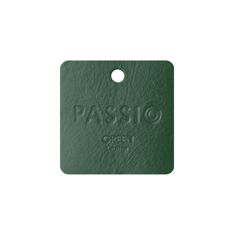 Leather Sample Disc | Green