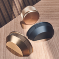 H2315 Textured Half Round Pull Handle, 3 x colours. Finish: Matt black Nickel plated, brushed Gold coloured, brushed Dimensions: 50 x 30 mm Note: Please order screws separately:022.35.225: 22mm Screws for use with all Häfele handles where panel thickness