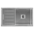 Häfele Squareline sink in brushed stainless steel