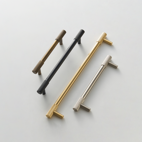 Hans Solid Brass Handle | Satin Nickel