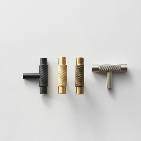 Hans Solid Brass Handle | Satin Nickel XS - XXXL