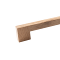 Hako Big back-to-back door pull set showcasing oak and walnut finishes with sleek design by KitchenLibrary.