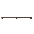 Hako Big back-to-back door pull set with a sleek square-profile design, perfect for double-sided door installations.