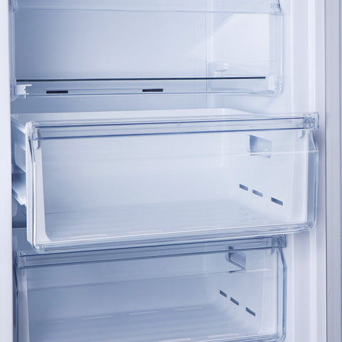 268L Hybrid Fridge & Freezer in Stainless Steel (HUS-268VFIX.1)- Special Online Only