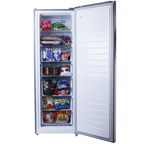 268L Hybrid Fridge & Freezer in Stainless Steel (HUS-268VFIX.1)- Special Online Only