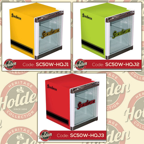 Holden Sandman Fridges HQ or HJ or HX or HZ Models Official Holden Heritage Item - Model HUS-SC50WH
