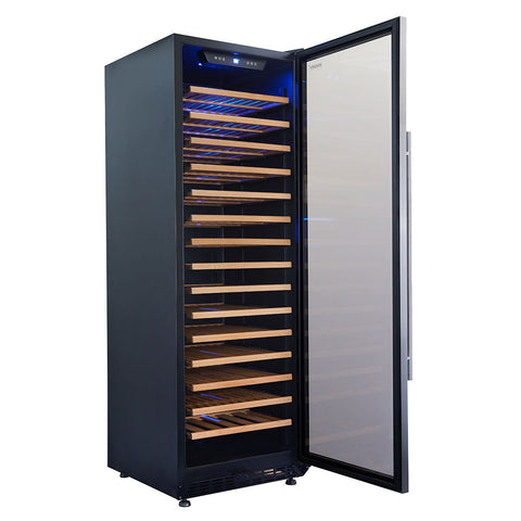 Vino Pro 450L Single Zone Freestanding Wine Fridge in Stainless Steel (HUS-WC168S-ZY)