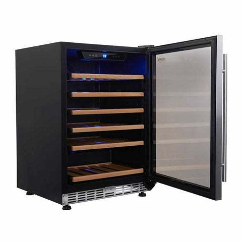 Vino Pro 154L Single Zone Wine Fridge in Stainless Steel (HUS-WC54S-ZY)