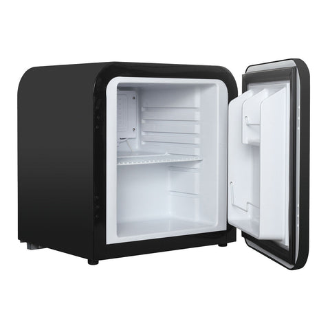 41L Retro Style Mini Bar Fridge in Black (HUSD-RETRO41-BK-AU.1)