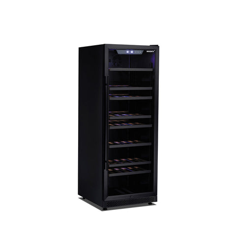 Riserva 380L Single Zone Wine Fridge in Black (HUSWS128SMBZY)