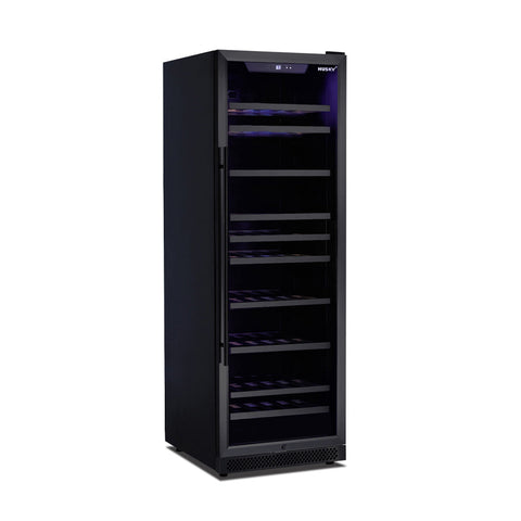 Riserva 450L Single Zone Wine Fridge in Black (HUSWS168SMBZY)