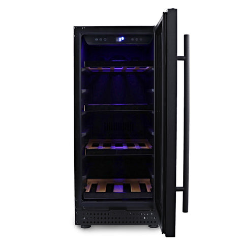 Riserva 80L Single Zone Wine Fridge in Black (HUSWS33SMBZY)