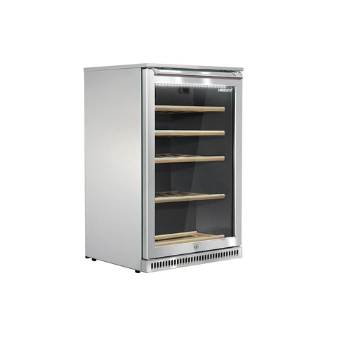 104L Alfresco Wine Chiller in Stainless Steel (HUSWSALFC1SS)