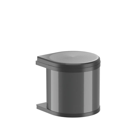 Hailo Mono waste bin in dark grey