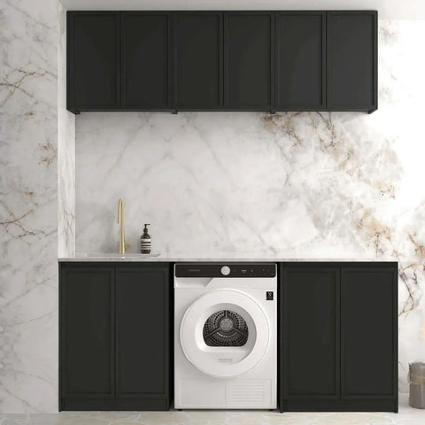 Hampshire Black Laundry Set 1960x600x2100 (Set B)