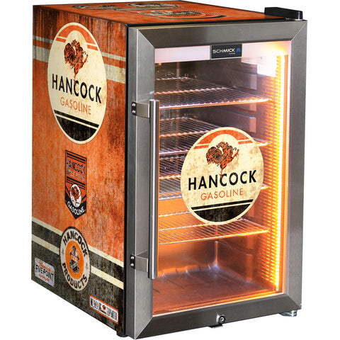 Hancock Vintage Fuel Pump Branded Bar Fridge, Great gift idea! - Model SC70-FP-HANCOCK