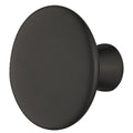 Zinc Alloy Furniture Knobs Material: Zinc alloy Finish: Chrome-plated, polishedNickel-plated, mattBrass, brushedBlack, matt Dimensions: Height: 22mmBase: 12mmKnob: 30mm Hafele