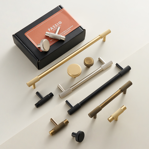 Hans Solid Brass Handle | Bronze