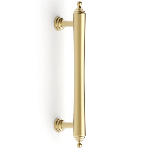 Heirloom - Brushed Brass Handle (Premium Solid Brass Construction) (140/ 171/ 233mm)