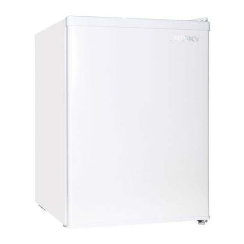 69L Solid Door Bar Fridge in White (HUS-69WH.1)