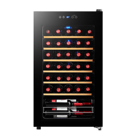 93L Single Zone Wine Fridge in Black (HUSWC93SBK)