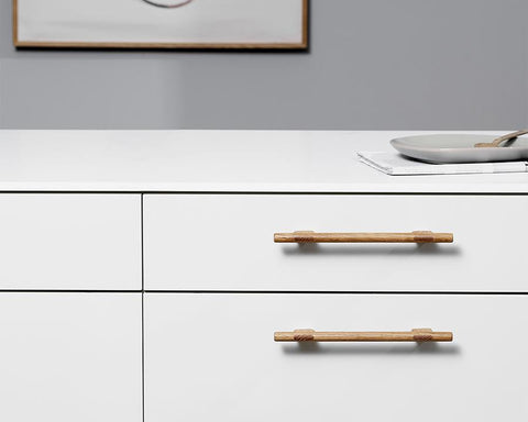 Furnipart Join Handle. Finish: Oak Clear Lacquered