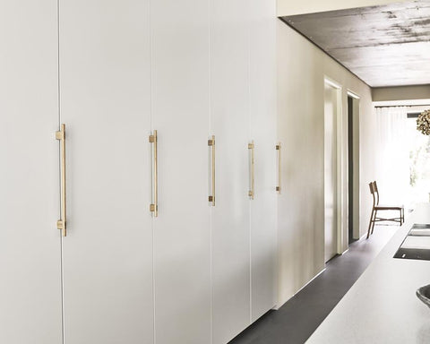 Furnipart Join Handle. Finish: Oak Clear Lacquered