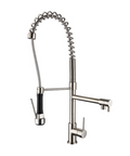 K0044BN – Halo Multi-Function Spring Kitchen Mixer – Brushed Nickel